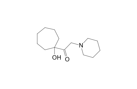 1-(1-Hydroxycycloheptyl)-2-piperidino-1-ethanone