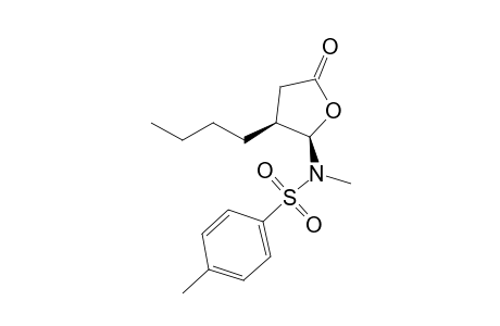 (3S,4R)-3-n-Butyl-4-(N-methyl-N-tosylamino)butyrolactone