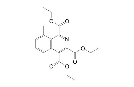 Triethyl 8-methylisoquinoline-1,3,4-tricarboxylate