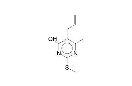 5-Allyl-6-methyl-2-(methylsulfanyl)-4-pyrimidinol