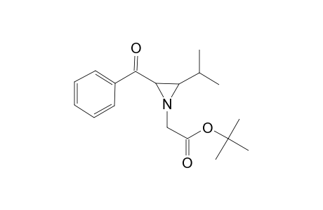 (2'RS,3'SR)-tert-Butyl 2-(2'-Benzoyl-3'-isopropylaziridin-1-yl)acetate