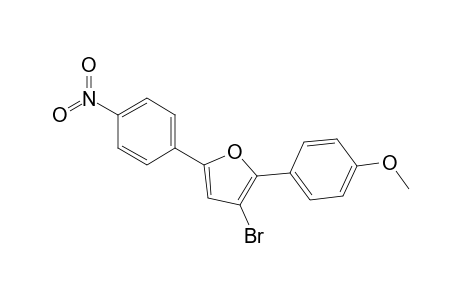 3-Bromo-2-(4-methoxyphenyl)-5-(4-nitrophenyl)furan