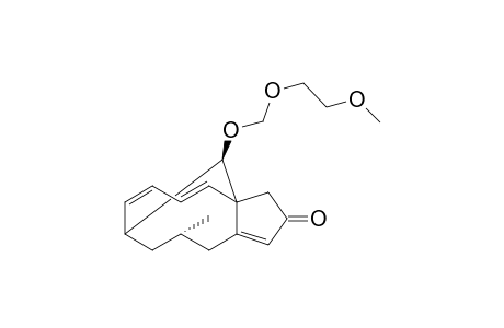 12(R)-[(2-methoxyethoxy)methoxy]-8a,9,10,11-tetrahydro-10.alpha.-methyl-3a.alpha.,8.alpha.-methano-3a.alpha.H-cyclopentacyclodecen-2(3H)-one