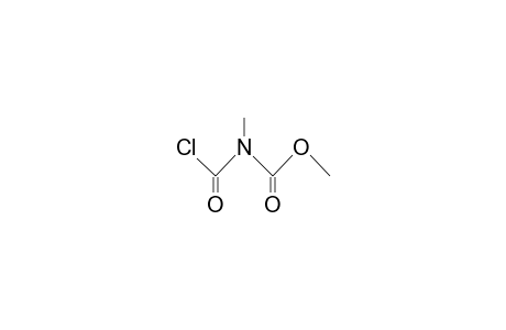 N-Methyl-N-chloroformyl-carbamic acid, methyl ester