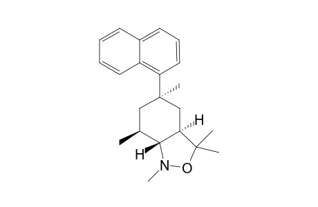 rac-(3aR,5R,7S,7aR)-1,3,3,5,7-pentamethyl-5-(naphthalen-1-yl)octahydrobenzo[c]isoxazole