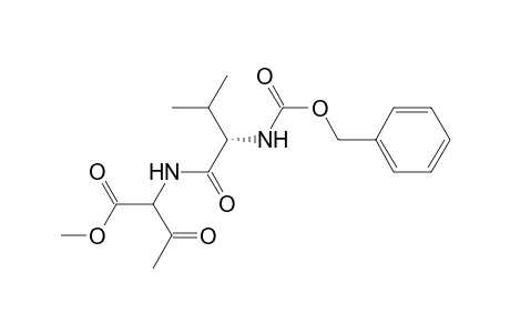 Methyl 2-[((2S)-2-{[(benzyloxy)carbonyl]amino}-3-methylbutanoyl)amino]-3-oxobutanoate