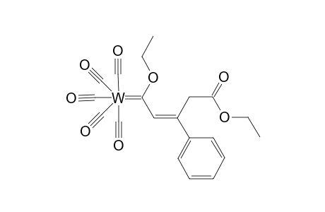 (3E)-2-Ethoxy-5-ethoxycarbonyl-4-phenyl-1-pentacarbonyltungsta-1,3-pentadiene