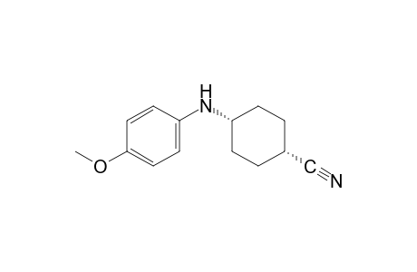 cis-4-(p-anisidino)cyclohexanecarbonitrile