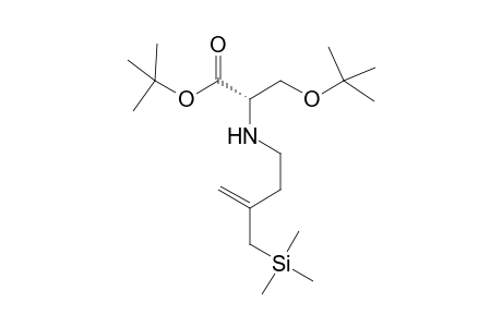 N-[2-t-(Butoxy)-1-(t-butoxycarbonyl)ethyl]-3-(trimethylsilylmethyl)-3-butenamine