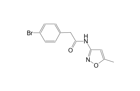 2-(4-bromophenyl)-N-(5-methyl-3-isoxazolyl)acetamide
