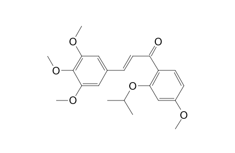 2'-Isopropyloxy-3,4,4',5-tetramethoxychalcone (ISOMER1 )