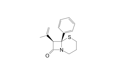 cis-7-(1-Methylethenyl)-6-phenyl-5-thia-1-azabicyclo[4.2.0]octan-8-one