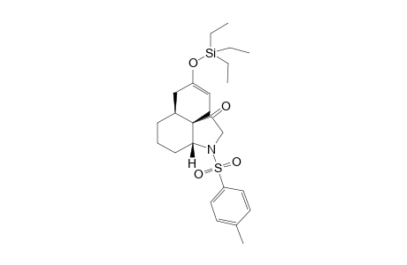 (3aS,7aS,10aR)-1-tosyl-6-triethylsilanyloxy-1,4,7,7a,8,9,10,10a-octahydrobenzo[d]indol-3(2H)-one