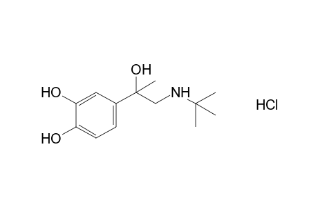 alpha-[(tert-butylamino)methyl]-3,4-dihydroxy-alpha-methylbenzyl alcohol, monohydrochloride