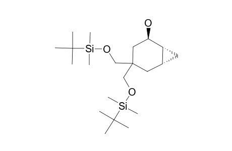 4,4-BIS-(TERT.-BUTYLDIMETHYLSILANYLOXYMETHYL)-BICYCLO-[4.1.0]-HEPTAN-2-OL