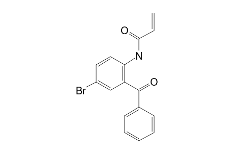 N-(2-Benzoyl-4-bromo-phenyl)-acrylamide