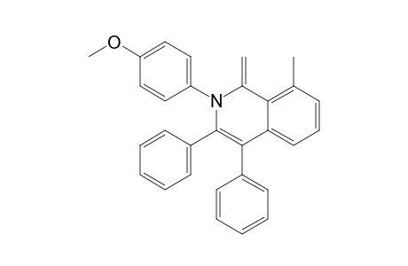 2-(4-Methoxyphenyl)-8-methyl-1-methylene-3,4-diphenyl-1,2-dihydroisoquinoline