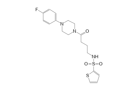 2-thiophenesulfonamide, N-[4-[4-(4-fluorophenyl)-1-piperazinyl]-4-oxobutyl]-