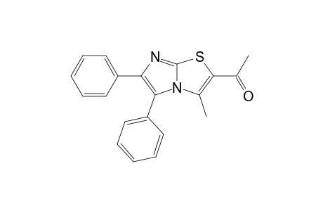 1-(3-methyl-5,6-diphenyl-2-imidazo[2,1-b]thiazolyl)ethanone