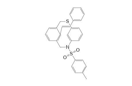 8-Styryl-N-tosyl-1-thia-10-aza[2.2]metacyclophane