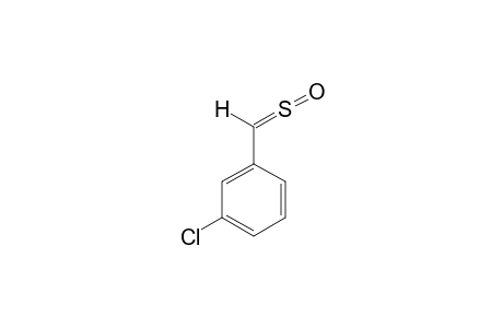 (Z)-(3-CHLOROPHENYL)-METHANETHIAL-S-OXIDE