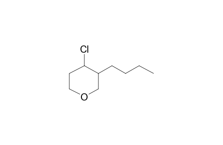 4-Chloro-3-N-butyltetrahydropyran