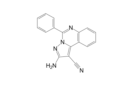 2-Amino-5-phenyl-1-pyrazolo[1,5-c]quinazolinecarbonitrile