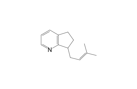 7-(3-Methylbut-2-enyl)-6,7-dihydro-5H-cyclopenta[b]pyridine