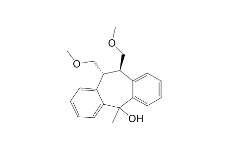 5H-Dibenzo[a,d]cyclohepten-5-ol, 10,11-dihydro-10,11-bis(methoxymethyl)-5-methyl-, [10R-(5.alpha.,10.alpha.,11.beta.)]-