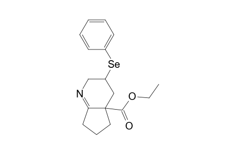 6-(Ethoxycarbonyl)-4-(phenylseleno)-2-azabicyclo[4.3.0]non-1-ene
