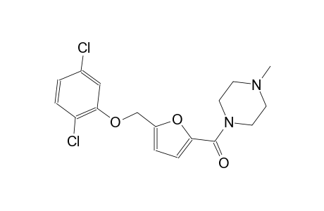 1-{5-[(2,5-dichlorophenoxy)methyl]-2-furoyl}-4-methylpiperazine