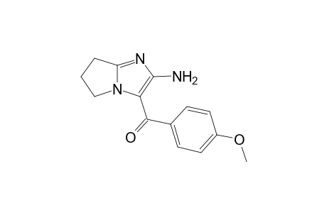 Methanone, (2-amino-6,7-dihydro-5H-pyrrolo[1,2-a]imidazol-3-yl)(4-methoxyphenyl)-