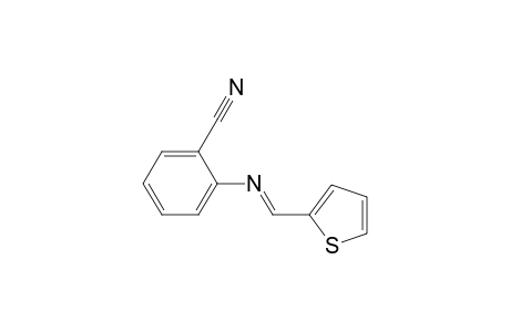 2-[(2-Thienylmethylene)amino]benzonitrile