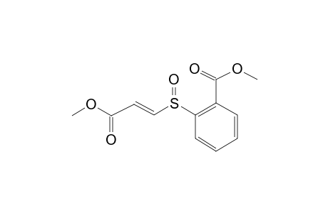 2-[[(1E)-3-methoxy-3-oxo-1-propenyl]sulfinyl]benzoic acid, methyl ester