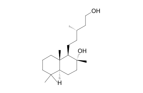 (1R,2R,4aS,8aS)-1-[(3S)-5-hydroxy-3-methyl-pentyl]-2,5,5,8a-tetramethyl-decalin-2-ol