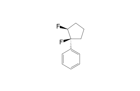 1-FLUORO-1-PHENYL-CIS-2-FLUOROCYCLOPENTANE