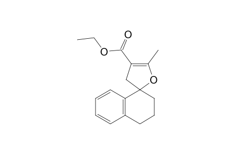4-Ethoxycarbonyl-5-methylspiro[furan-2(3H)-,1'-(1',2',3',4'-tetrahydronaphthalene)]