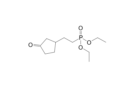 Diethyl 2-(3-Oxocyclopentyl)ethanephosphonate