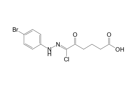 6-Chloro-6-(4-bromophenyl)hydrazono-5-oxohexanoic acid