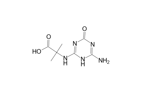 Alanine, N-(6-amino-1,4-dihydro-4-oxo-1,3,5-triazin-2-yl)-2-methyl-