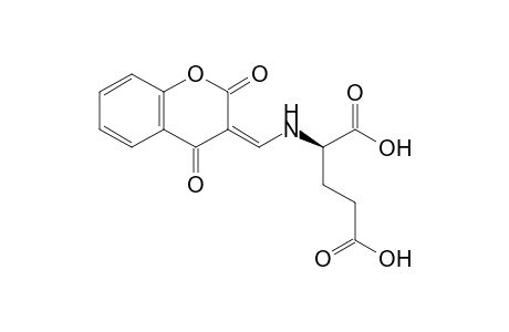 N-(Methylene-4-oxocoumarinyl)glutamic acid