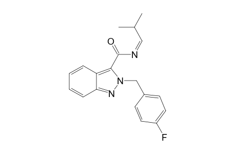 2-(4-Fluorobenzyl)-N-2-methylpropylidene-2H-indazole-3-carboxamide