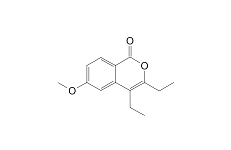 3,4-Diethyl-6-methoxy-1H-isochromen-1-one