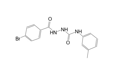 2-(4-bromobenzoyl)-N-(3-methylphenyl)hydrazinecarboxamide