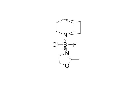 (1-AZABICYCLO-[2.2.2]-OCTANE)-(2-METHYL-2-THIAZOLINE)-CHLORO-FLUORO-BORON-CATION