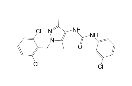N-(3-chlorophenyl)-N'-[1-(2,6-dichlorobenzyl)-3,5-dimethyl-1H-pyrazol-4-yl]urea