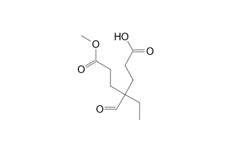 Methyl 4-hexyl-4-formyl-6-carboxyhexanoate