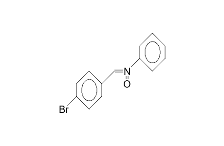 (Z)-N-(4-Bromo-benzylidene)-aniline N-oxide