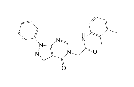 N-(2,3-dimethylphenyl)-2-(4-oxo-1-phenyl-1,4-dihydro-5H-pyrazolo[3,4-d]pyrimidin-5-yl)acetamide