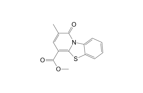 2-Methyl-1-oxo-1H-pyrido[2,1-b]benzothiazol-4-methylcarboxylate